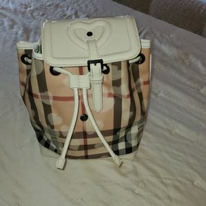 Burberry Mini back pack/ purse